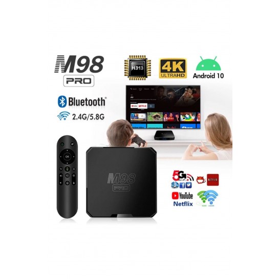Ultra Hd Android Tv Box 4k Android Tv Tv Box Tv Stick Akıllı Tv Medya Oynatıcı Smart Tv Wifi