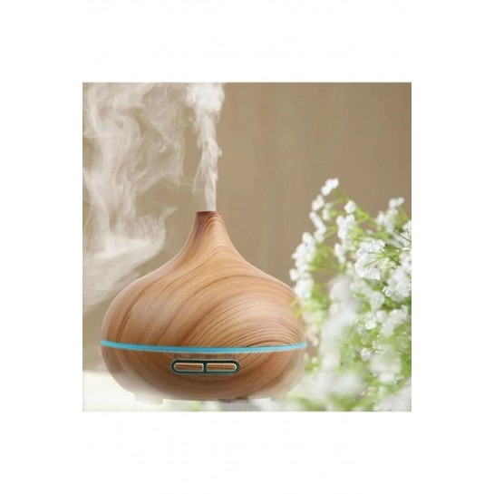 Kahverengi Uzaktan Kumandalı 550 Ml Aroma Difüzörü Ultrasonik Hava Nemlendirici 7 Renk Led Kahverengi Uzaktan Kumandalı 550 Ml Aroma Difüzörü Ultrasonik Hava Nemlendirici 7 Renk Led