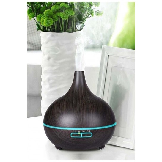 Kahverengi Uzaktan Kumandalı 550 Ml Aroma Difüzörü Ultrasonik Hava Nemlendirici 7 Renk Led Kahverengi Uzaktan Kumandalı 550 Ml Aroma Difüzörü Ultrasonik Hava Nemlendirici 7 Renk Led