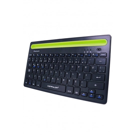 V4 Kablosuz Bluetooth Klavye + Tablet & Telefon Standı Telefon&Tablet Uyumlu