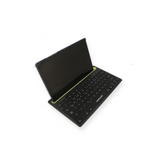 V4 Kablosuz Bluetooth Klavye + Tablet & Telefon Standı Telefon&Tablet Uyumlu