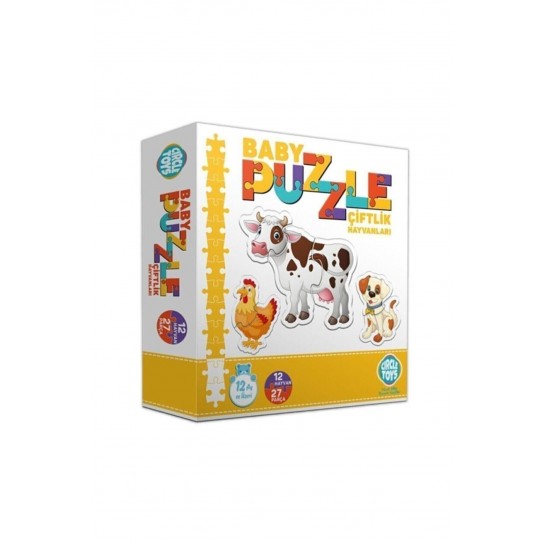 Vilya   3 Lü Circle Toys Puzzle Seti Eğitici Puzzle A+ Kalite