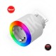 Vilya Akıllı Wifi Priz Mobil Kontrollü Rgb Ledli Yüksek Watt Smart Socket