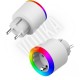Vilya Akıllı Wifi Priz Mobil Kontrollü Rgb Ledli Yüksek Watt Smart Socket