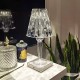 Vilya Akrilik Kristal Led Şarjlı Masa Üstü Lamba Kristal Gece Lambası Dokunmatik Elmas Lamba Crystal