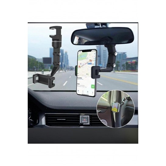 Vilya Ayarlanabilir Çok Fonksiyonlu Universal Telefon Tutucu Araç Içi Hareketli Akrobat Tutucu