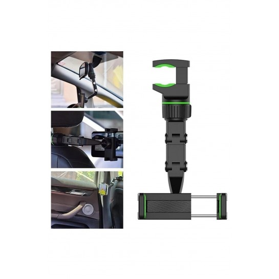 Vilya Ayarlanabilir Çok Fonksiyonlu Universal Telefon Tutucu Araç Içi Hareketli Akrobat Tutucu