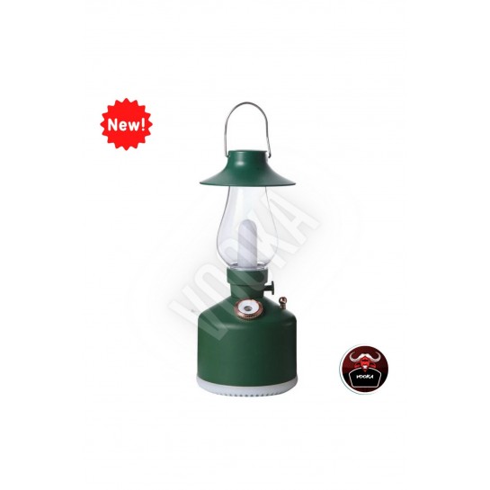 Vilya Vintage Şarjlı Gece Lambası & Hava Nemlendirici Buhar Makinesi Gaz Lambası Retro
