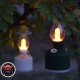 Vilya Vintage Şarjlı Gece Lambası & Hava Nemlendirici Buhar Makinesi Gaz Lambası Retro