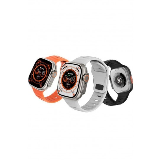 Vilya Watch 8 Ultra Smart Watch 49mm + Bluetooth Kulaklık Akıllı Saat  Uyumlu