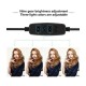 Vilya Youtuber Led Işıklı Tripod Adaptörlü Selfie Makyaj Işığı Sürekli Ring Light 10 Inç Halka