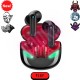 Warrior 5.3 Wirelles Gaming Oyuncu Kablosuz Bluetooth Kulaklık E-sport Earbuds 300 Mah Ledli V44