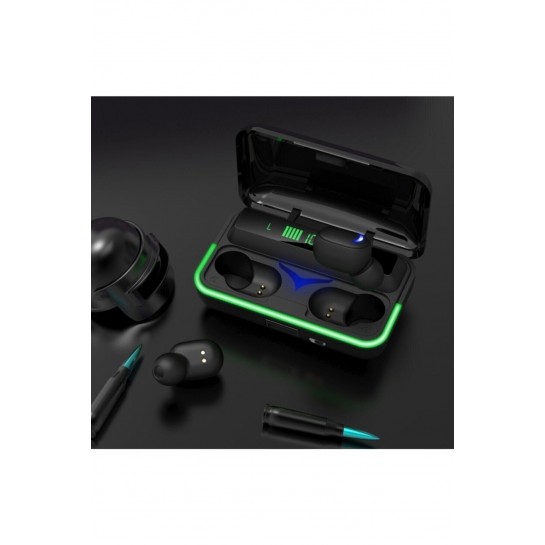 Warrior Gaming Oyuncu E10 Kablosuz Bluetooth Kablosuz Kulaklık Rgb 5.1 Wireless Ledli