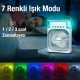 Yeni Işıklı Klima 600ml 5 Spreyli Vantilatör Buzlu Buharlı Mini Klima Mini Fan Buzlu Fan Glr