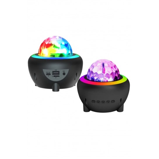Yıldızlı Projektör Led Işık Galaxy Lazer Işıklı Disko Topu Bluetooth Hoparlör Parti Led Lambası Yıldızlı Projektör Led Işık Galaxy Lazer Işıklı Disko Topu Bluetooth Hoparlör Parti Led Lambası