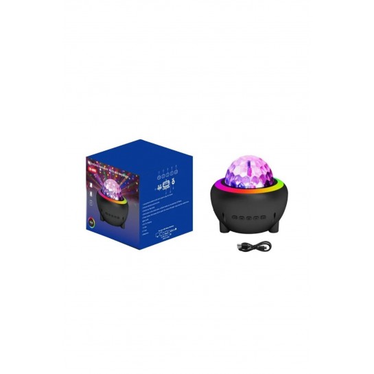 Yıldızlı Projektör Led Işık Galaxy Lazer Işıklı Disko Topu Bluetooth Hoparlör Parti Led Lambası Yıldızlı Projektör Led Işık Galaxy Lazer Işıklı Disko Topu Bluetooth Hoparlör Parti Led Lambası